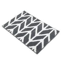 Microfibre Grey Bathmat (Pack of 1)