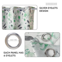 Blackout F1 Green Curtain (Pack of 2)