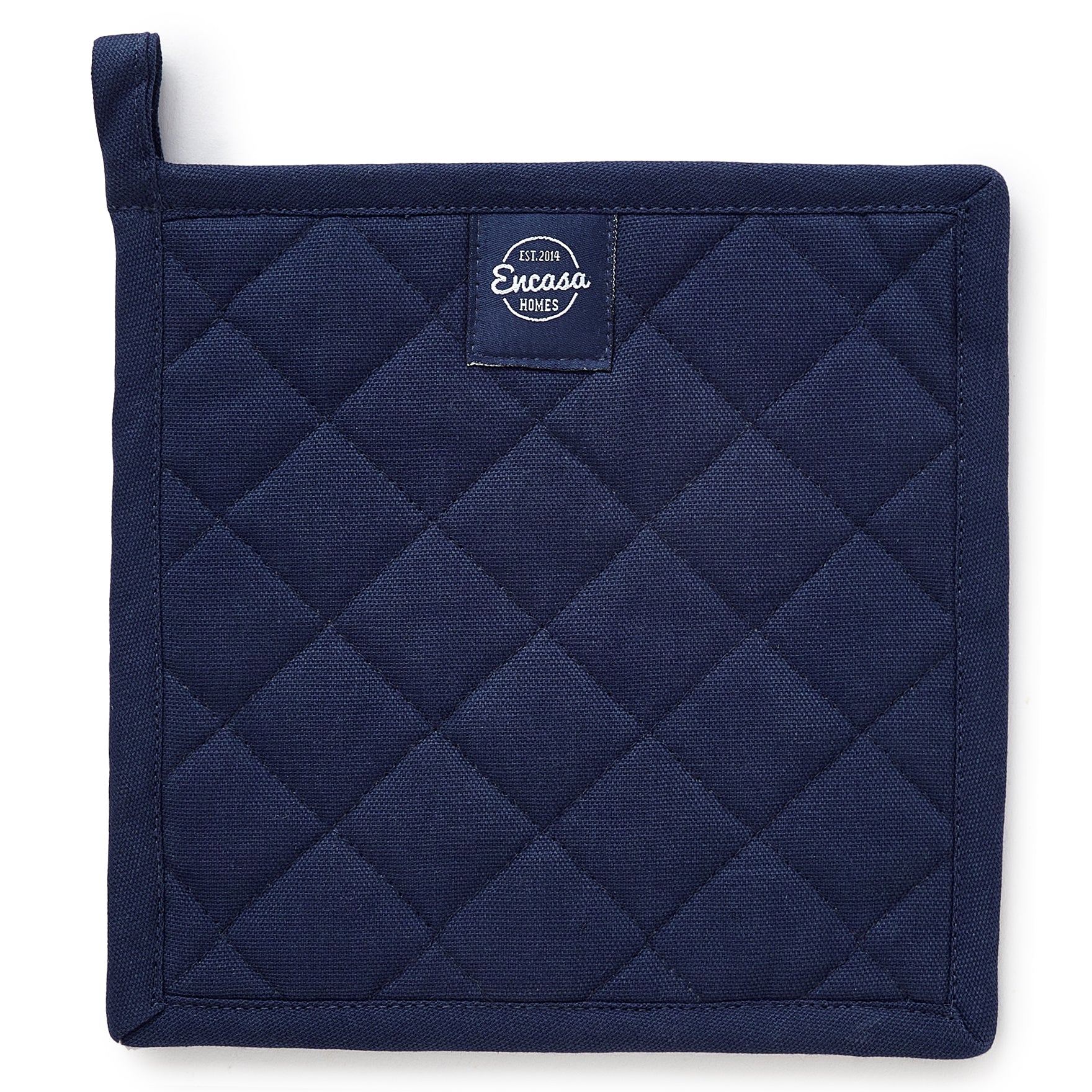 Cotton Scotch Blue Pot Holders (Pack of 2)