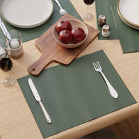 PU Leather Green Placemat