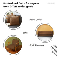 Embossed Velvet Coffee Fabric