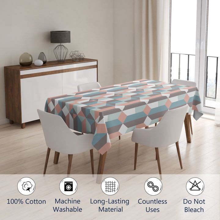 Cotton Aspect Table Cloth (Pack of 1)