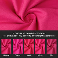 Cotton Hot Pink Table Napkins (Pack of 4)