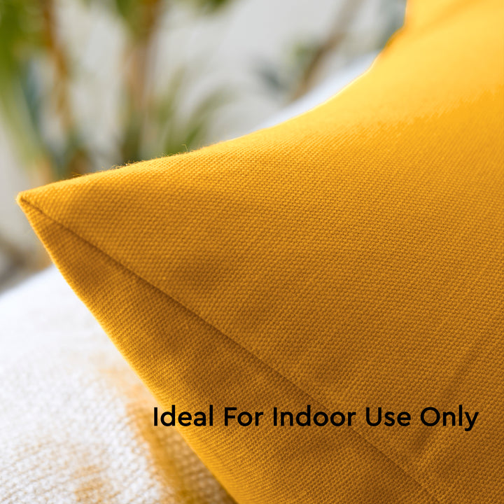 Cotton Canvas Cushion Cover