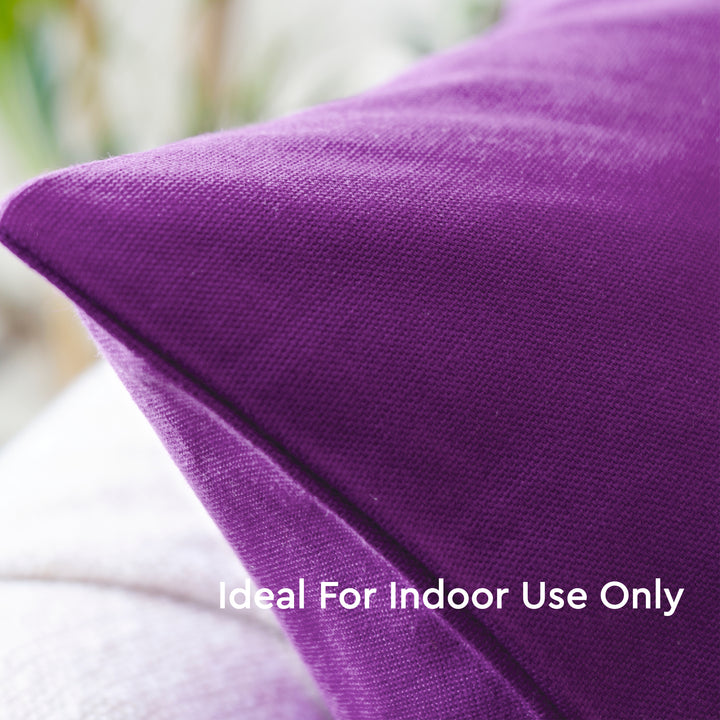 Cotton Canvas Cushion Cover