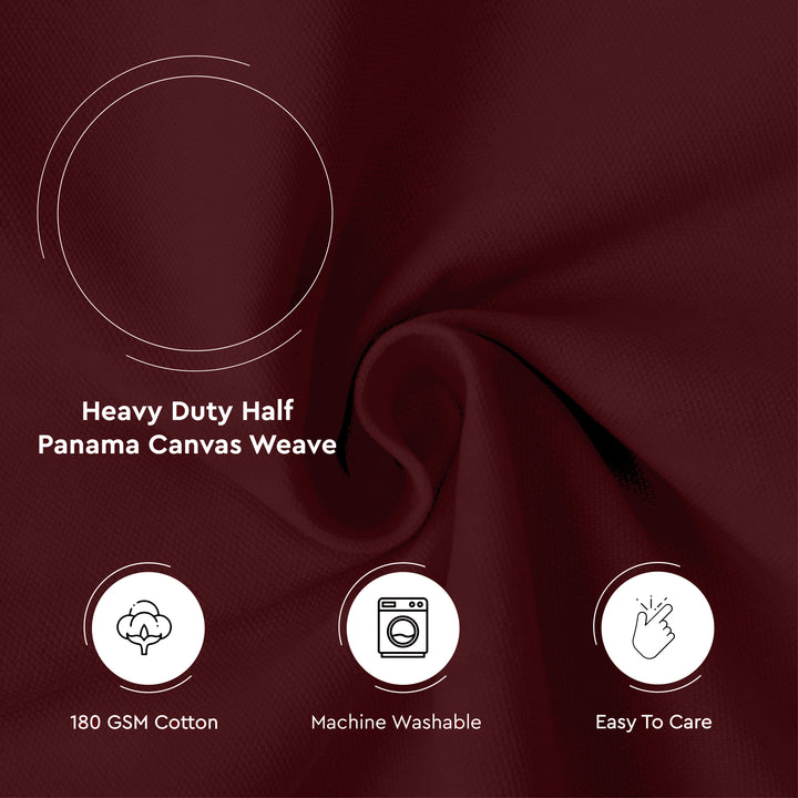 Mercerised Cotton Canvas Fabric, 100x150 cm Wide | Sold by the Metre, Cut to Length | Fabric For Cushions, Sofa Covers, Light Upholstery, Embroidery, Dress Material
