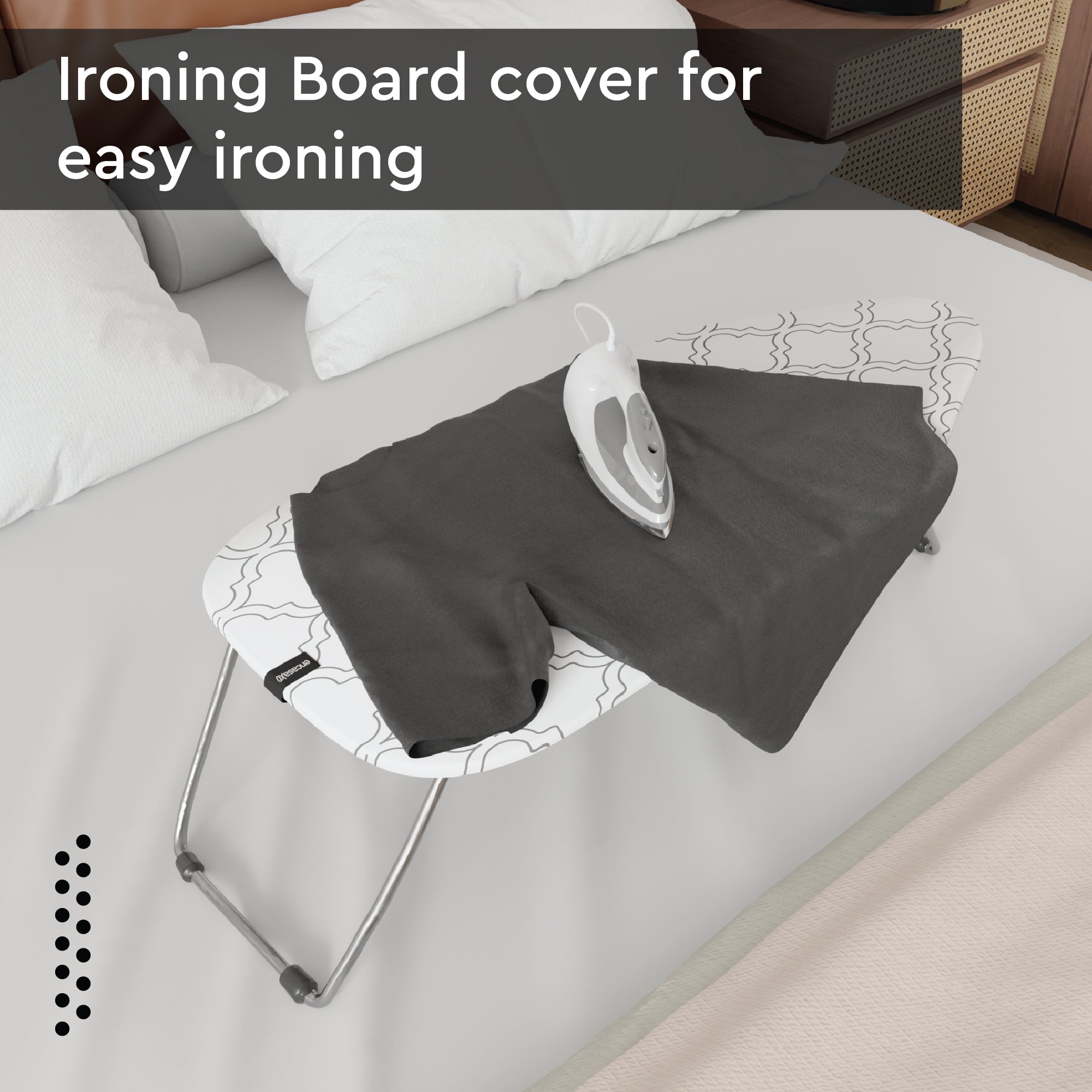 White Tiles Ironing Board Cover