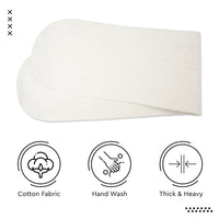 Cotton Off White Table Runner (Pack of 1)