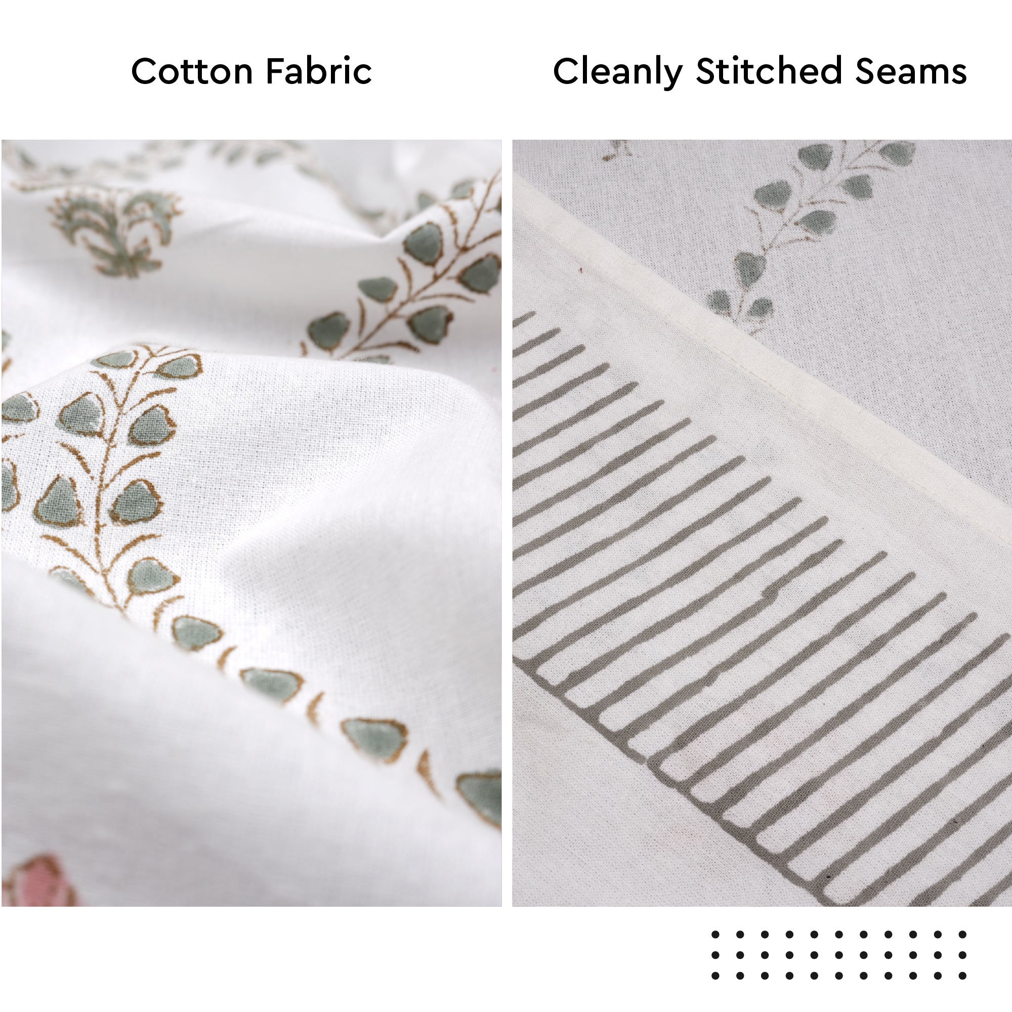 Jaipuri Hand block Print Cotton Swiss Tablecloth