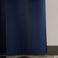 Canvas Scotch Blue Curtain (Pack of 1)