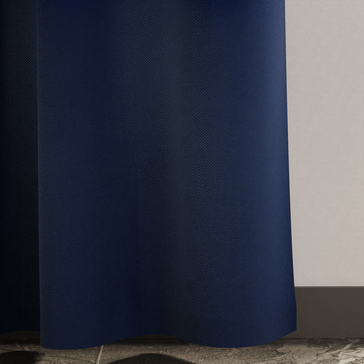 Canvas Scotch Blue Curtain (Pack of 1)