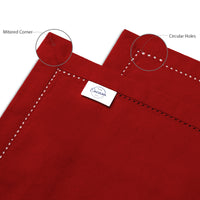 Cotton Red Placemat (Pack of 4)