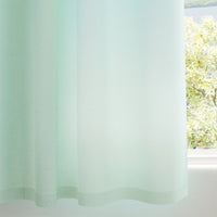 Canvas Mint Green Curtain (Pack of 1)