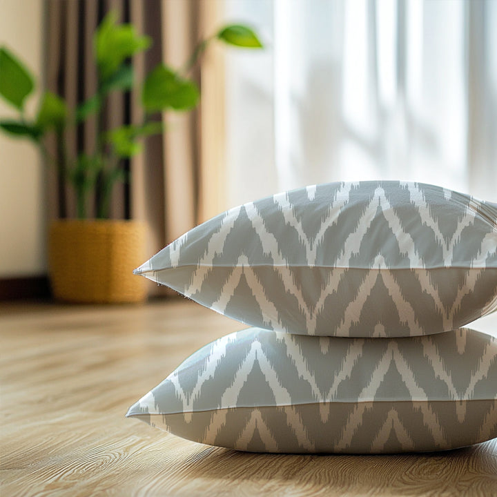 Micro Fire Grey Cushion Cover