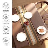 Madur Kathi Black Table Runner (Pack of 1)