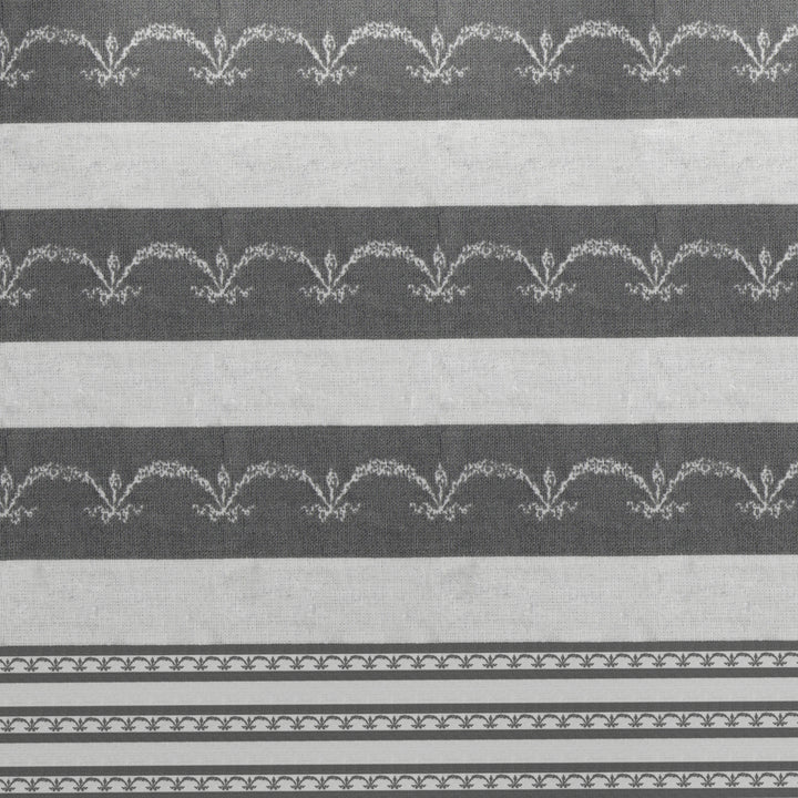 Cotton Grey Bunting Table Cloth (Pack of 1)