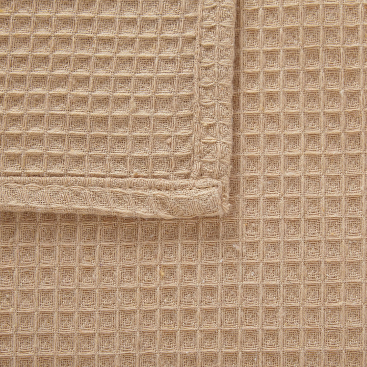 Cotton Beige Dish Towel (Pack of 12)