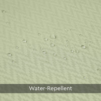 Polyester Mint Shower Curtain (Pack of 1)