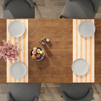 RC Yarn-Dyed Franca Yellow Stripes Table Runner (Pack of 1)