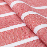 RC Yarn-Dyed Roma Red Stripes Table Runner (Pack of 1)