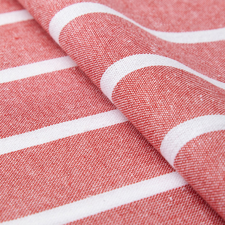 RC Yarn-Dyed Roma Red Stripes Table Runner (Pack of 1)
