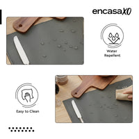 PU Leather Grey Placemat