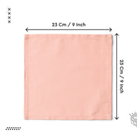 Cotton Powder Pink Table Napkins (Pack of 12)