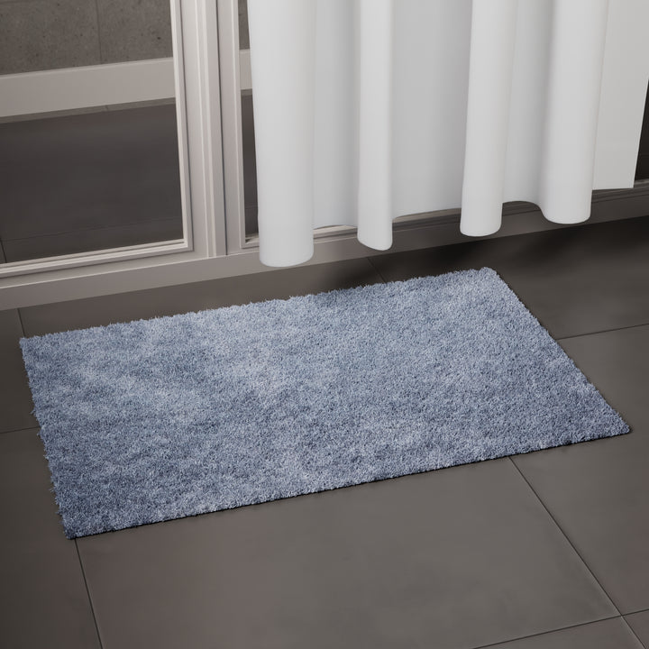 Cotton Light Blue Bathmat (Pack of 2)