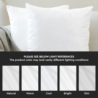 Velvet White Cushion Cover (Pack of 2)