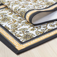 Cotton Yellow-02 Table Runner (Pack of 1)