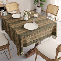 Cotton Canvas African Table Cloth (Pack of 1)