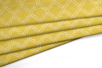 Printed Satin Fabric by Meter | Wide - 58 Inch Width (147 cm) | Soft Polyester Cloth for Curtains, Cushion Covers, Dresses, Kurtis, Crafts, Craft Sewing & Home Decor