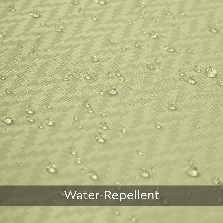 Polyester ZZ Sage Shower Curtain (Pack of 1)