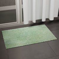 Cotton Sage Green Bathmat (Pack of 4)