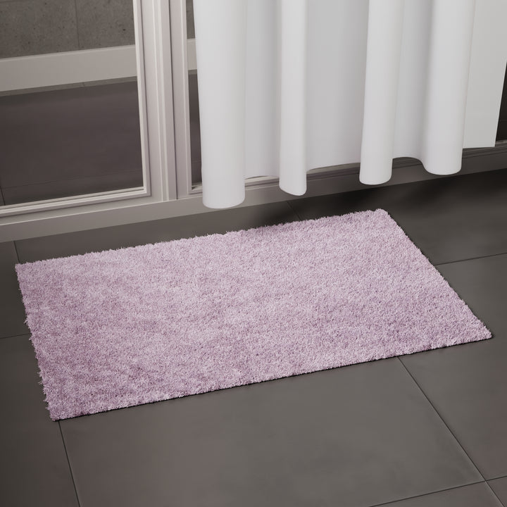 Cotton Lilac Bathmat (Pack of 2)