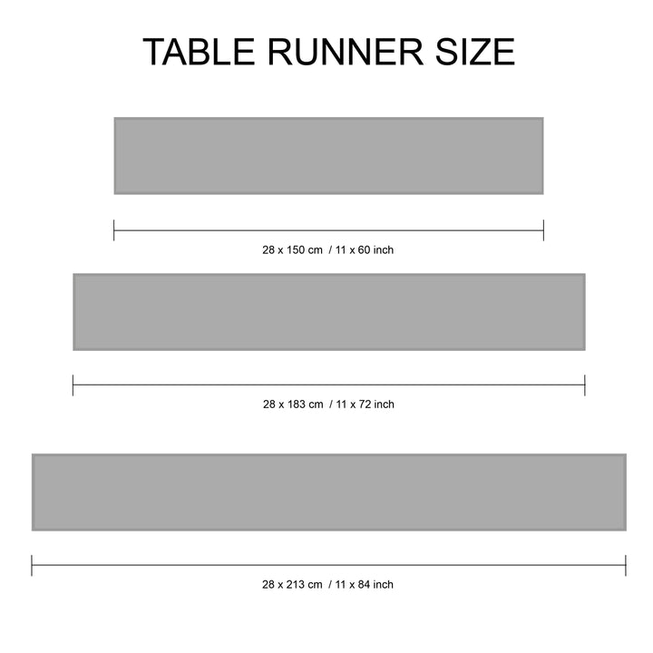Blackout Polyester Gingko Plum Table Runner (Pack of 1)