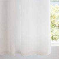 Canvas White Curtain (Pack of 1)