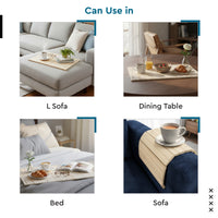 Wood Cream Wooden Tray