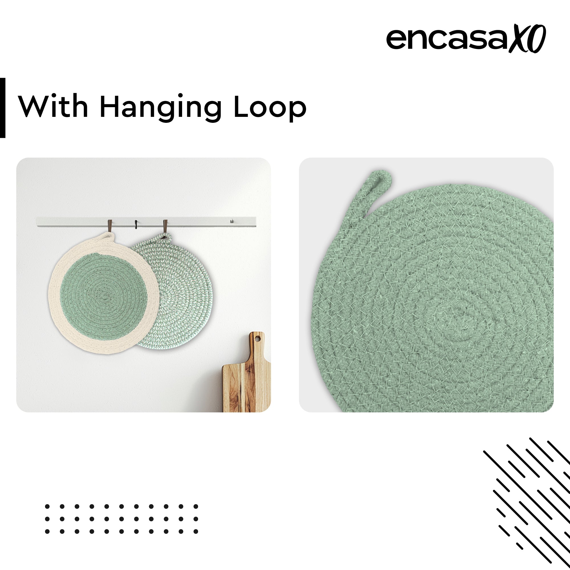 Cotton Sage Combo Trivet