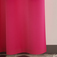 Canvas Hot Pink Curtain (Pack of 1)