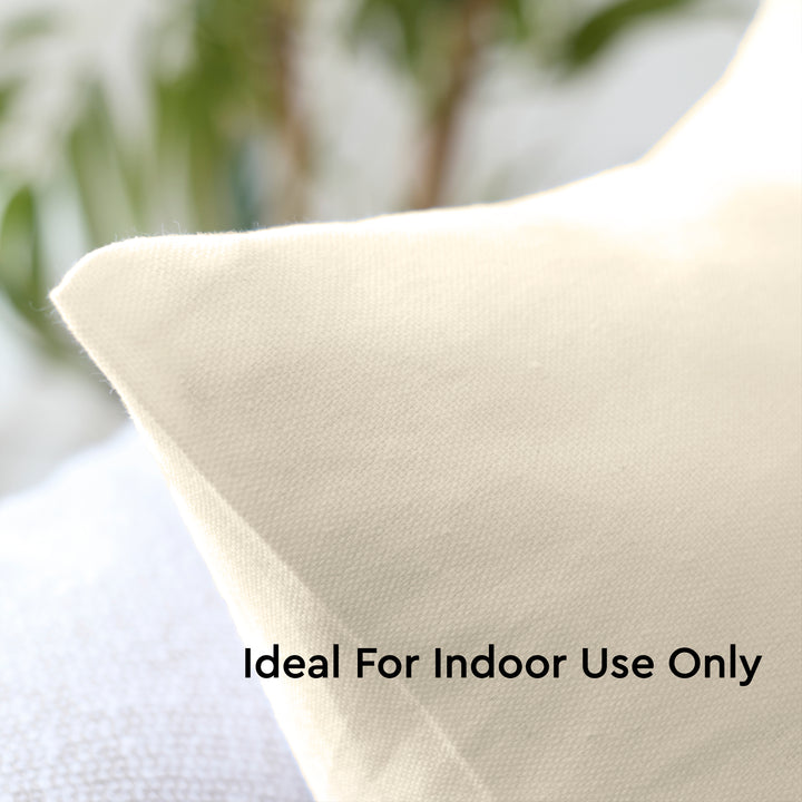 Cotton Canvas Cushion Cover