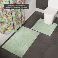 Polyester Pineapple Combo Shower Curtain + Bathmat (Pack of 3)