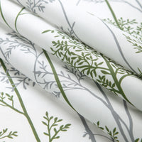 Polyester Green Branches Table Cloth (Pack of 1)