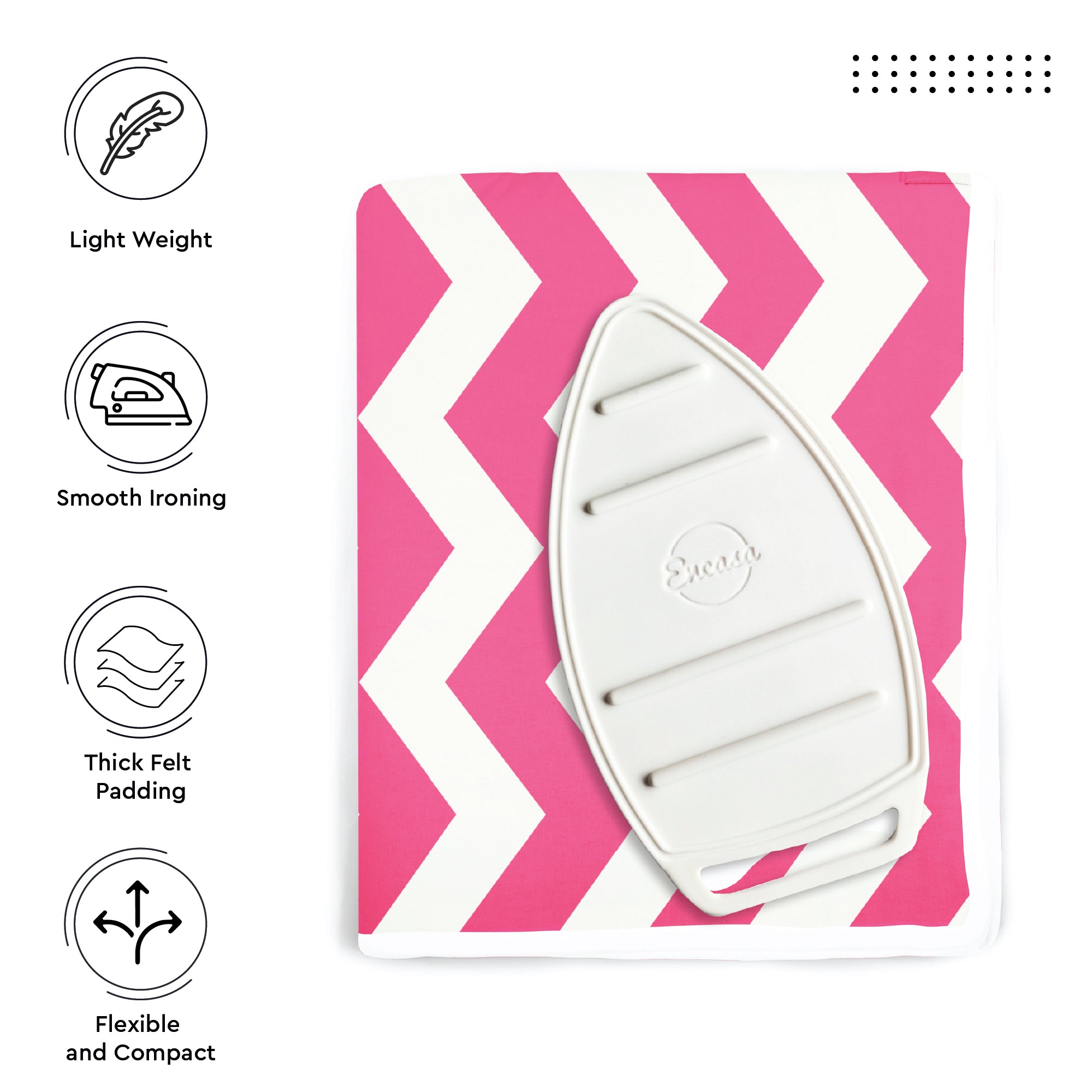 ZZ Magenta Ironing Mat (Pack of 1)