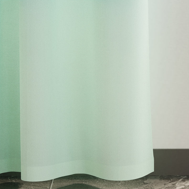 Canvas Mint Green Curtain (Pack of 1)