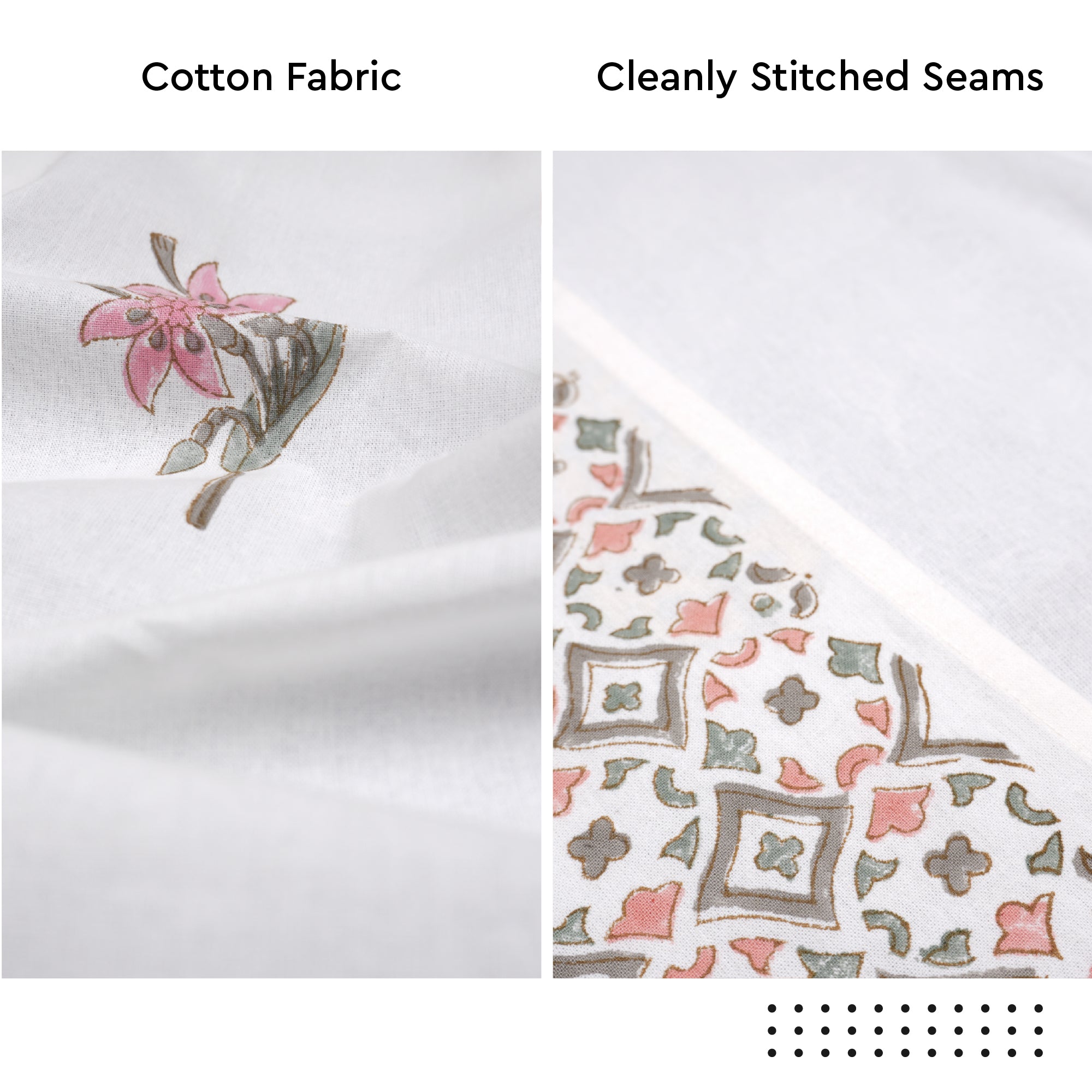 Jaipuri Hand block Print Cotton Kashmir Tablecloth
