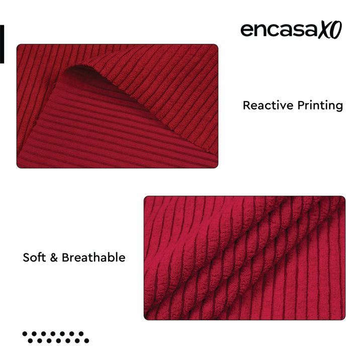 Corduroy Fabric by the Meter, 59" Wide Premium 238 GSM Polyester Upholstery & Sewing Material, Soft Ribbed Fabric for Sofa/Cushion Covers, Trousers, Curtains & DIY Crafts