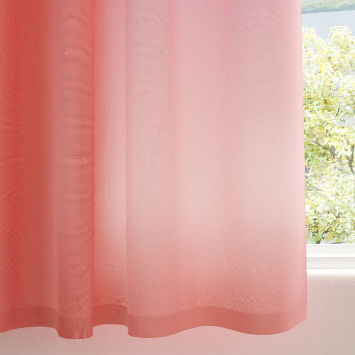Canvas Coral Curtain (Pack of 1)