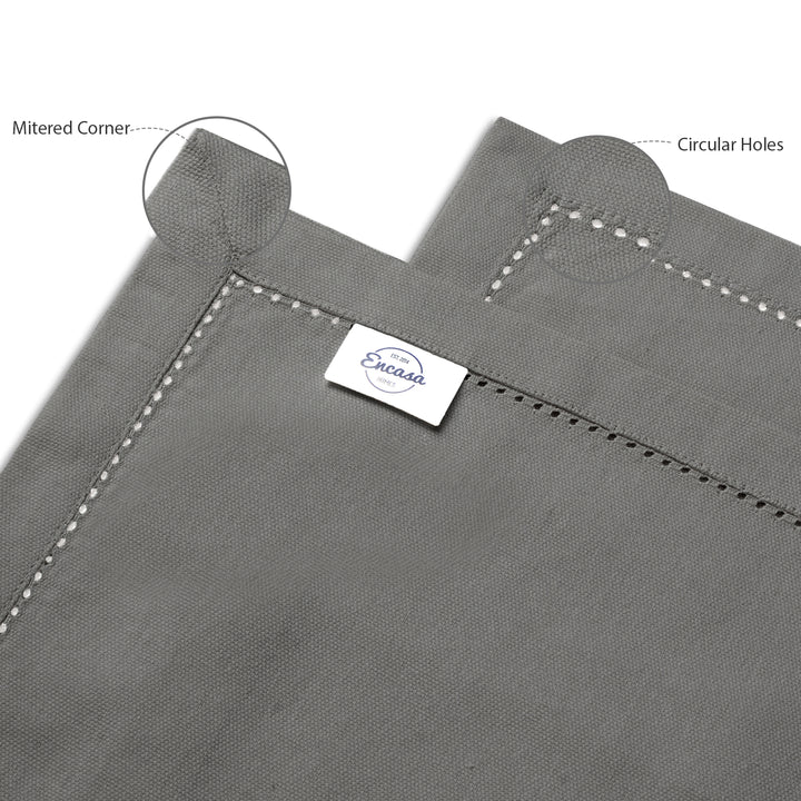 Cotton Grey Placemat (Pack of 4)
