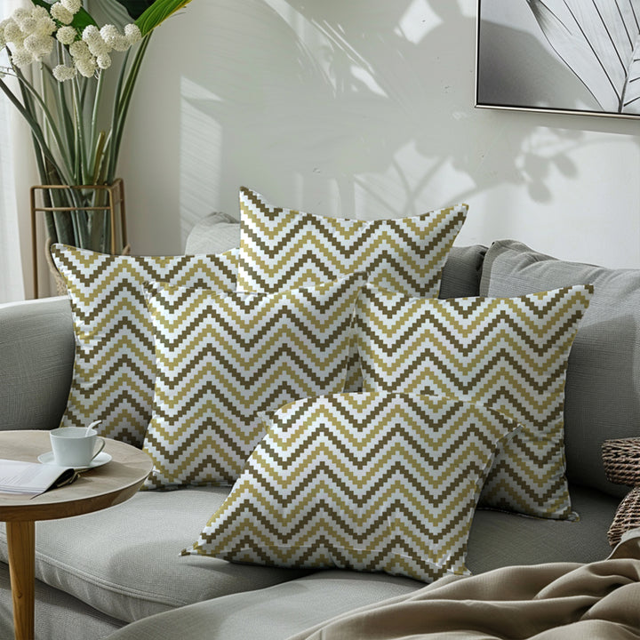 Micro Chevron Cushion Cover